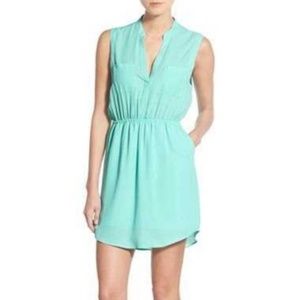 Cupcakes & Cashmere Aqua Teal Dress